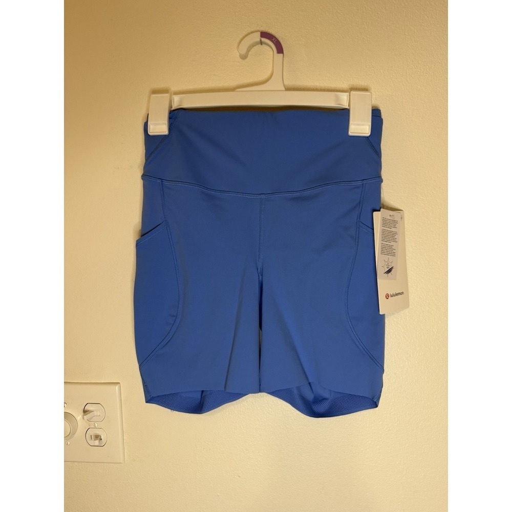 Lululemon Fast Free High-Rise Short 6" Size 6 Pool Party NWT